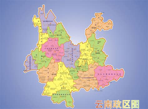 云南有哪些城市|图文解读云南省2023年行政区划（8地级市8自治州高。